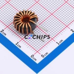 วงแหวนสี XR040125T220MVL6/ตัวเหนี่ยวนำผ่านรู (THT),D = 12.4มม. 22uH 10% 2.8A - Product Image 2