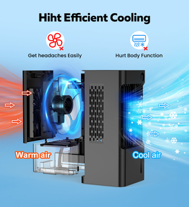 Refroidisseur par évaporation universel à 3 vitesses Protection contre le manque d'eau Climatiseur électrique pour les nouveaux purificateurs d'<span class=keywords><strong>air</strong></span> des hôtels RVs - Product Image 2