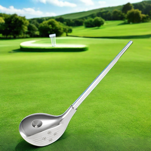 La mejor calidad, regalo cooperativo, regalo de negocios, soporte para bolígrafo de pelota de Golf de escritorio de aleación, soporte para bolígrafo de pelota de Golf Chapado en plata con bolígrafo - Product Image 6