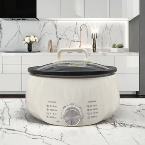 Custom Logo Detachable Non-Stick 4L Electric <strong>Hotpot</strong> High-power Multi-functional for R Frying, <strong>Boiling</strong> Cooking Pot Home Hotel Use - Product Image 3
