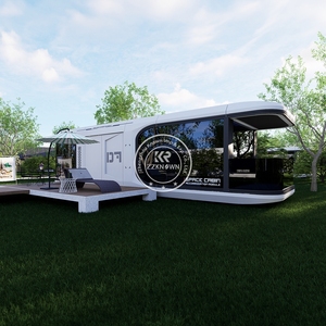 Maison préfabriquée en conteneur 2025 Maisons préfabriquées de luxe Restaurant en conteneur Capsule Tiny Home - Product Image 3