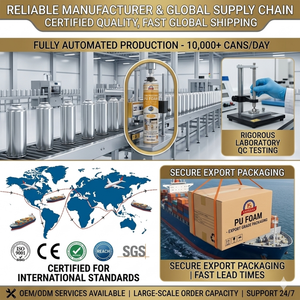 <span class=keywords><strong>Mousse</strong></span> d'étanchéité PU basse pression 500ml – <span class=keywords><strong>Mousse</strong></span> polyuréthane pour le remplissage précis des fissures de cadre de porte - Product Image 5