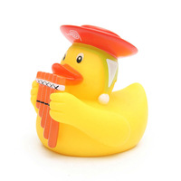 Assortiment de canards en caoutchouc pour Halloween Jouets de bain pour bébé pour Halloween Décorations pour jeux scolaires