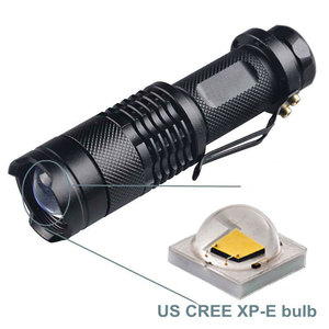 Hersteller Großhandel Mini Blitzlicht T6 Taschenlampen LED SK98 Teleskop <span class=keywords><strong>Zoom</strong></span> Outdoor Wasserdichte Taschenlampen - Product Image 4