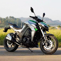 Moto sportive de course automatique Kawasaki Ninja, moteur essence/diesel 200-400CC, >80km/h pour la course