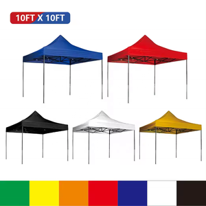 Gazebo al aire libre más barato publicidad tienda de exposición de cuatro esquinas Anti-UV impermeable 3x3 toldo portátil - Product Image 2