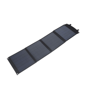 Panel Solar Plegable Portátil de 60 Vatios y 12V, Negro, 22-23% de Eficiencia, Resistente al Agua, Precio Directo de Fábrica, para Senderismo, Viajes en RV, Escalada - Product Image 3