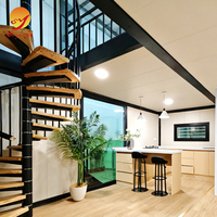 Maison modulaire extensible à deux étages en conteneur pour villa, supermarché et usage résidentiel – Design moderne de luxe préfabriqué