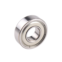 Roulement à billes à gorge profonde en acier chromé de taille standard, faible friction, fonctionnement fluide pour machines agricoles électriques et machines CNC