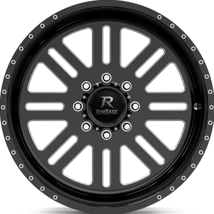 American Force Wheels 61 REBEL SS H-Shape Deep Lip Forged Llantas 10 Lug para Chevy Silverado Ford 2017 Pickup Truck - Product Image 5