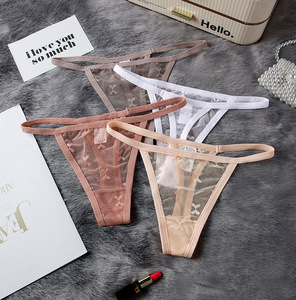Tangas pequeñas visibles <span class=keywords><strong>de</strong></span> malla a la moda para <span class=keywords><strong>mujer</strong></span> Sexy <span class=keywords><strong>de</strong></span> talla grande <span class=keywords><strong>con</strong></span> bordado <span class=keywords><strong>de</strong></span> corazón <span class=keywords><strong>de</strong></span> Europa - Product Image 2