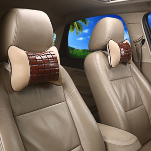 หมอนรองคอในรถยนต์ทำจากไม้ไผ่ ช่วยระบายความร้อน รองรับต้นคอ สำหรับเบาะรถยนต์ ใช้ได้ทุกฤดู - Product Image 4