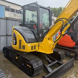 รถขุดตีนตะขาบ Komatsu PC55MR มือสอง เครื่องยนต์เดิม ขนาดกะทัดรัด เหมาะสำหรับงานสวนและงานเทศบาล สภาพดี พร้อมส่งออก - Product Image 3