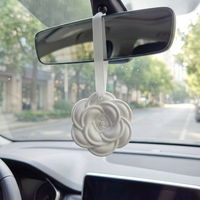 Diffuseur d'huiles essentielles FinRu personnalisé en céramique, pendentif parfumé pour voiture et armoire