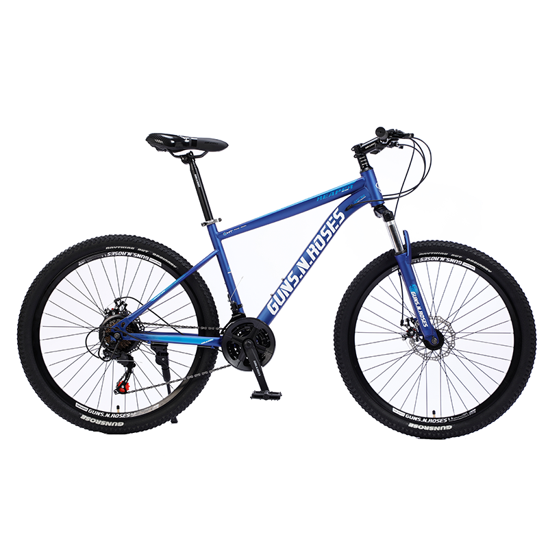 MTB Mustang 26 Inch Mountain Bike - 21-Speed, High-Carbon Steel Frame