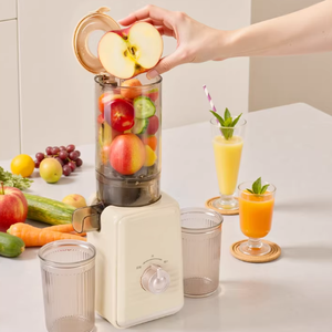 Extracteur de jus à froid pour légumes et fruits entiers, presseur lent, facile à nettoyer, machine à extraire le jus, rendement élevé en jus - Product Image 5