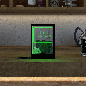 Boîte de bocal en acrylique lumineux à DEL pour barman, <span class=keywords><strong>restaurant</strong></span> et groupe. - Product Image 6