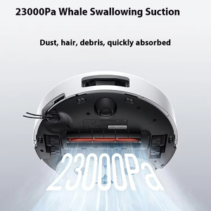 หุ่นยนต์ดูดฝุ่นระบบนำทางด้วยเลเซอร์ Treble รุ่น M40 S ทำความสะอาด กวาด ถูพื้น รุ่นฉีดน้ำ ควบคุมผ่านแอป - Product Image 4