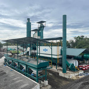 Usine de mélange d'asphalte 80TPH avec le prix du système de retrait de filtre à poussière - Product Image 1
