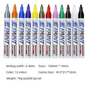 Chất Lượng Cao Sơn Bút Sơn Đánh Dấu Thấp Mùi Không Độc Hại Lốp Vĩnh Viễn Sơn Đánh Dấu Bút - Product Image 6