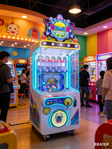Distributeurs automatiques <span class=keywords><strong>de</strong></span> récompenses <span class=keywords><strong>de</strong></span> haute qualité à monnayeur pour salles d'arcade, avec balles chanceuses, snacks et cadeaux amusants, en espagnol et en anglais - Product Image 5
