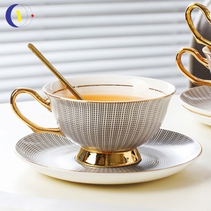 European-Inspired Luxury Ceramic Tableware <b>Set</b> Creative Design Afternoon Tea Cup and Saucer <b>PC</b> French Coffee Cup - Product Image 4