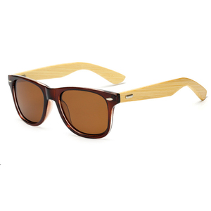 Occhiali da Sole in Bambù UV400 Unisex con Lenti Fotocromatiche e Montatura Italiana in PC alla <span class=keywords><strong>Moda</strong></span>, Polarizzati e Colorati - Product Image 5