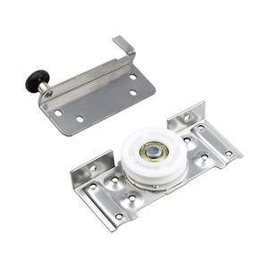 Quincaillerie de garde-robe coulissante <span class=keywords><strong>porte</strong></span> de <span class=keywords><strong>placard</strong></span> rouleau remplacement NYLON quincaillerie de meubles raccords - Product Image 5