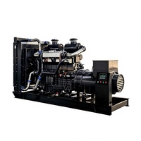Générateur de puissance JPF à cadre ouvert silencieux haute efficacité 50KVA-500KVA Diesel/Gaz Naturel Auto DC avec ATS
