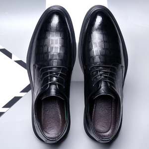 Scarpe eleganti alla moda nere Premium <span class=keywords><strong>uomo</strong></span> <span class=keywords><strong>Casual</strong></span> occasioni eleganti vera pelle traspirante su misura per <span class=keywords><strong>uomo</strong></span> - Product Image 2