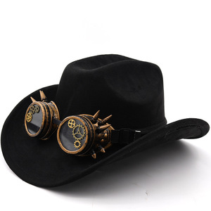 Fire Fist Ace COSPLAY One Piece performance de scène d'anime japonais même chapeau de cowboy en daim dessin animé - Product Image 5