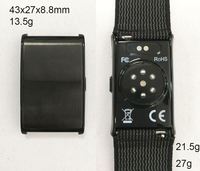 Bracelet connecté ERON H59MAX sans écran, moniteur de santé H59 MAX, tracker d'activité, étanche, bracelet intelligent H59 Max