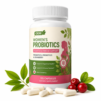 Gummies de collagène pour femmes adultes, marque privée ODM/OEM, extrait naturel de canneberge, favorise l'équilibre de la microécologie interne