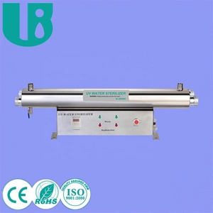 Esterilizador UV de agua de lastre de 110W para lámpara de tratamiento de agua 24GPM Filtro de tanque de peces - Product Image 2