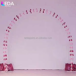 LEDA New decorative item Automatically inflatable <b>balloon</b> columns arches for weddings family banquets - Product Image 6