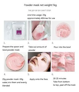 <span class=keywords><strong>1KG</strong></span> Beauty Store masker kupas bubuk, perawatan wajah organik pengencang Anti Penuaan mencerahkan berkilau untuk jerawat kulit kusam Masker Wajah - Product Image 2