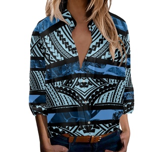 Camicia abbottonata a maniche lunghe Dropshipping abbigliamento donna Casual donna top Chemise Femme <span class=keywords><strong>elegante</strong></span> Ropa Mujer Camisa - Product Image 2