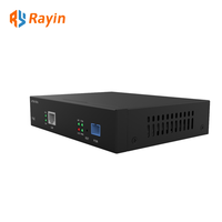 Rayin 1 Port PSE ONU XPON MDU GPON EPON FTTH 1GE 5G POE 30W/15W Serat Optik untuk Penggunaan Industri
