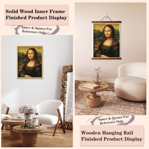 Kit d'art DIY 2026 en gros, Peinture Diamant Mona Lisa Portrait, Perles carrées, Encadré, Style Classique - Product Image 5