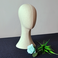Tête de Mannequin Réaliste Européenne pour Présentation de Foulards, Chapeaux et Perruques