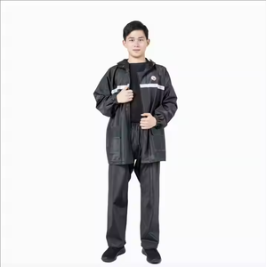 Waterproof Reflective Strip Men <strong>Women</strong> Rain Cover Hooded Motorcycle Rainwear Hiking Fishing Rain Suit <strong>Raincoats</strong> <strong>for</strong> Adults - Product Image 1