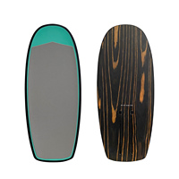 Nouveau style 2026 Planche de foil en fibre de carbone 13,2 L 105 cm, Hydrofoil en PVC, Planche de surf électrique verte pour le surf et le wingfoil sur lac