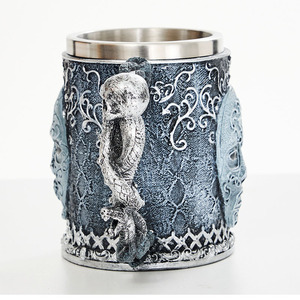 Tasse <span class=keywords><strong>Harry</strong></span> <span class=keywords><strong>Potter</strong></span> en acier inoxydable à double paroi, motif dessin animé, forme irrégulière, tasse <span class=keywords><strong>de</strong></span> <span class=keywords><strong>Poudlard</strong></span>, résine, résistante aux hautes températures - Product Image 4