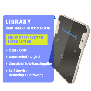 도서관 장비 <span class=keywords><strong>RFID</strong></span> 리더기 기반 도서관 관리 시스템 솔루션 직원 스테이션 <span class=keywords><strong>RFID</strong></span> 도서관 사서 워크스테이션 - Product Image 1