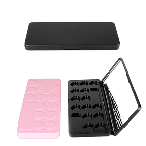 Personnalisé pour fard à paupières, étui vide, en forme de cœur, couleur noir, emballage de Palette, 16 couleurs, rose - Product Image 6