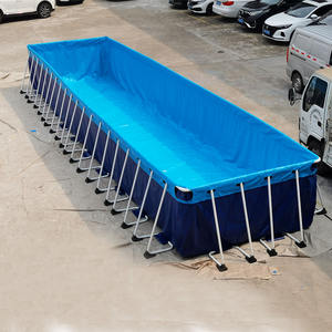 Piscines d'extérieur à cadre métallique, piscines rondes en acier, <span class=keywords><strong>piscine</strong></span> extérieure rectangulaire, <span class=keywords><strong>piscine</strong></span> <span class=keywords><strong>hors</strong></span> <span class=keywords><strong>sol</strong></span>, 2023 - Product Image 2