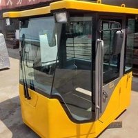 Kaca jendela pintu depan kabin wheel loader Shantui untuk suku cadang assy buldoser