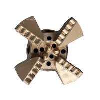 Foret PDC non carottable API 8 1/2'' à 4 ailettes pour forage aquatique