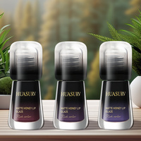 Cosmétiques pour les lèvres en gros, marque privée HUASURV, haute pigmentation, effet repulpant, longue tenue, hydratant, gloss liquide mat, effet décollable