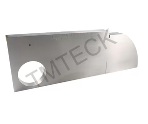 TMTECK Bloc d'étalonnage ultrasonique manuel en aluminium de type V1, version en pouces IIW-Type 1 - Product Image 4